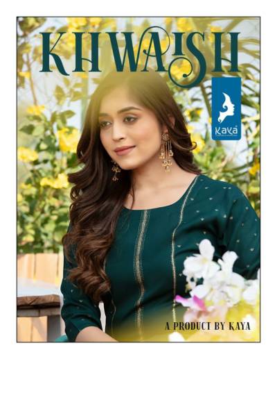 Khwaish By Kaya Fancy Rayon Dailywear Kurti Collection